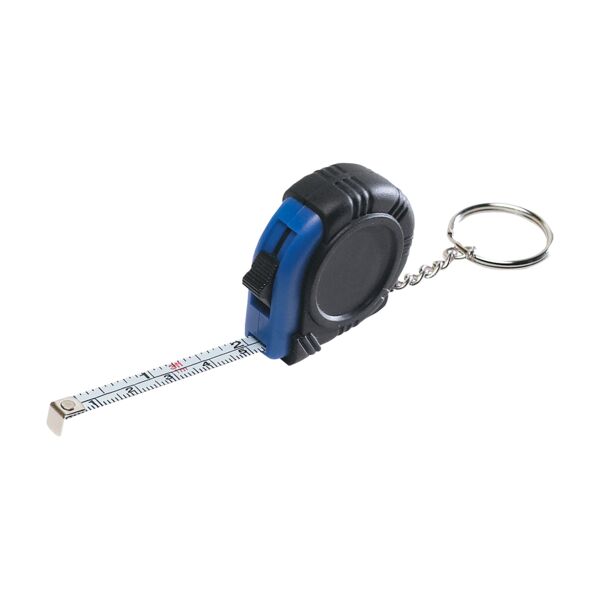 Rubber Tape Measure Key Tag With Laminated Label Thumbnail