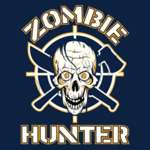 Zombie Hunter - Adult Fan Favorite Crew Sweatshirt Design