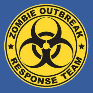 Zombie Response Team - Ladies V-Neck T Design