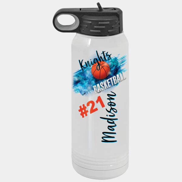 Printed Polar Camel 20oz Water Bottle - Sublimation Thumbnail