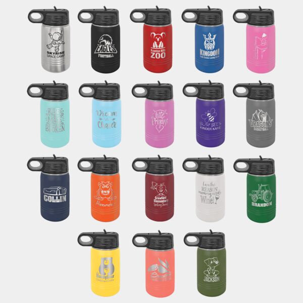 Premium Polar Camel 12oz Water Bottle - 12 Pack Thumbnail